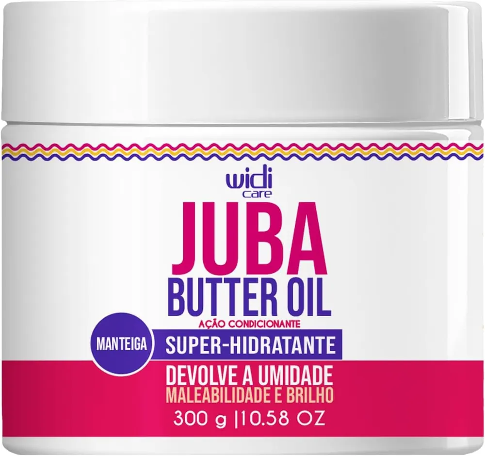 Widi Care Máscara Juba Butter Oil Super Hidratante 300g