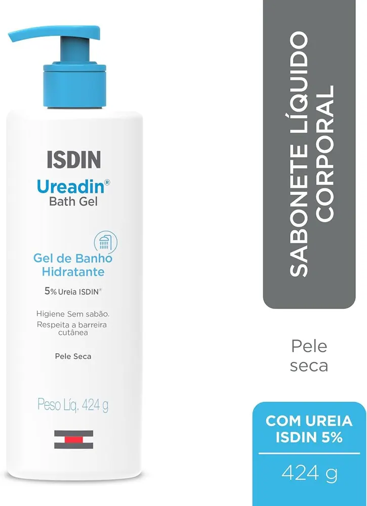 ISDIN Ureadin Bath Gel Sabonete Líquido Corporal 424g
