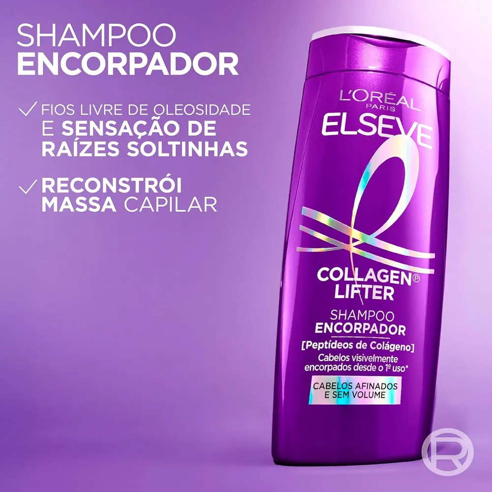 L'Oréal Paris Elseve Collagen Lifter Shampoo Encorpador 400ml