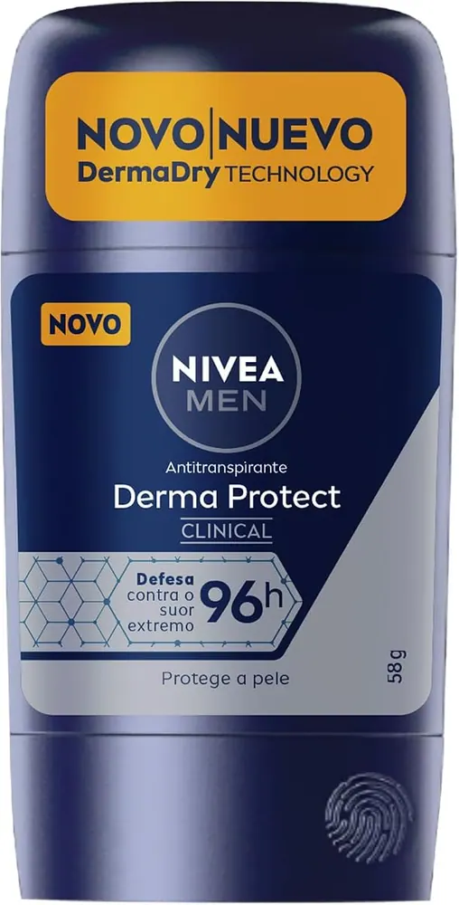 NIVEA MEN Antitranspirante Stick Derma Protect Clinical 58g