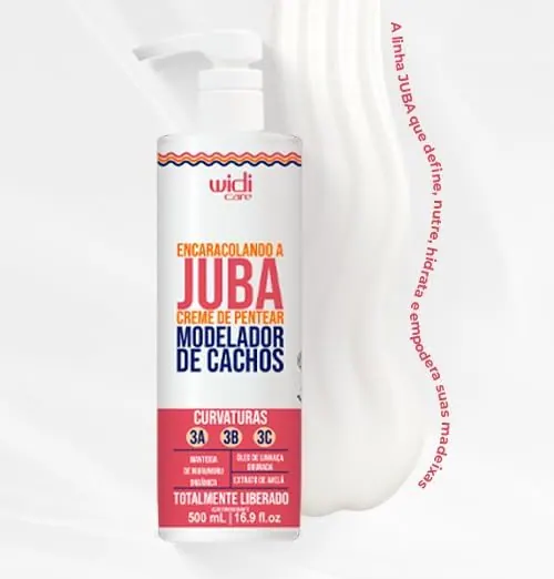 Widi Care Creme de Pentear Encaracolando A Juba 500 ml
