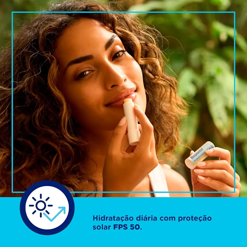 Bepantol Derma Protetor Labial Hidratante Diário FPS 50 4,5g