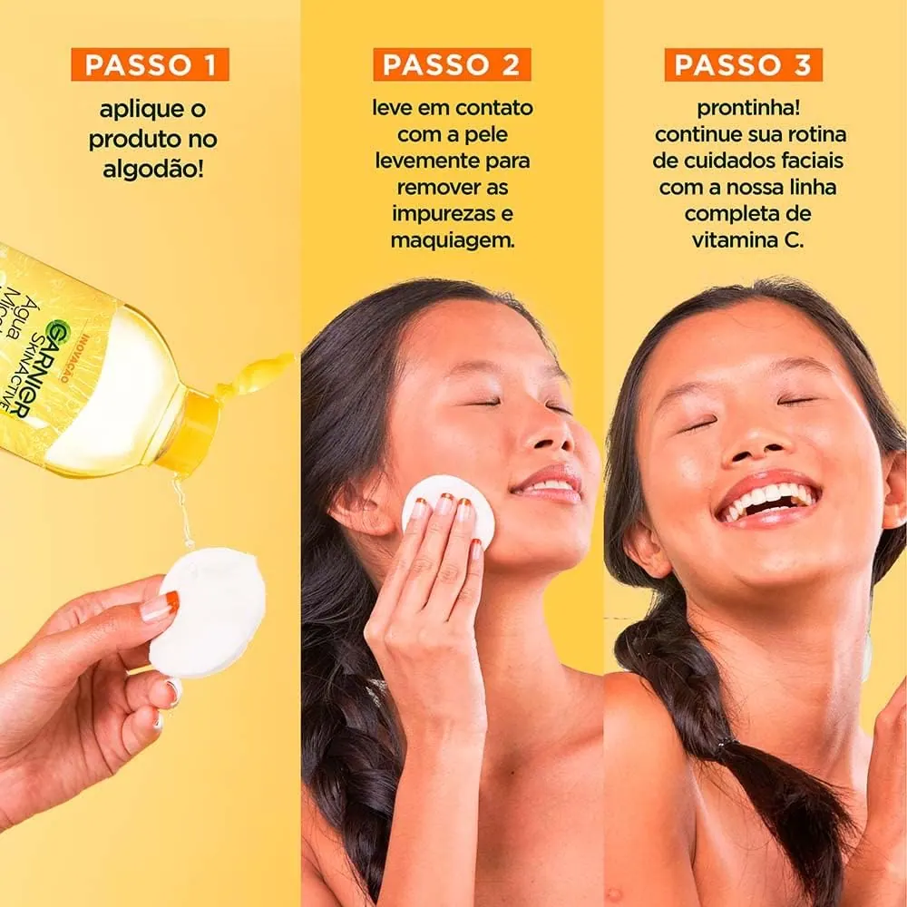 Garnier Água Micelar Antioleosidade Vitamina C 400ml