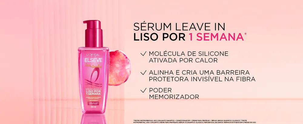 Elseve Sérum Leave-in Liso dos Sonhos - imagem 8