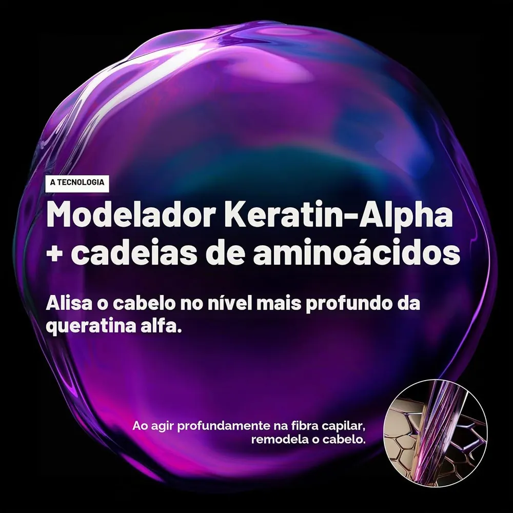 L'Oréal Professionnel Keratin Alpha Sleek Shampoo 300ml