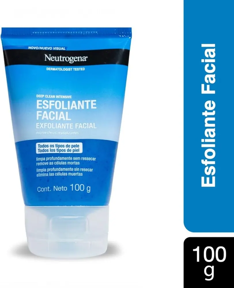 Neutrogena Deep Clean Intensive Gel Esfoliante Facial 100g