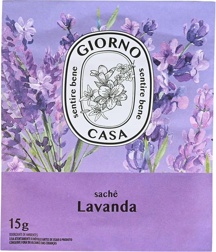 Giorno Casa Sachê Perfumado Lavanda 15g