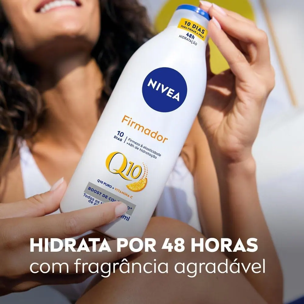 NIVEA Loção Hidratante Firmador Q10 + Vitamina C 400ml