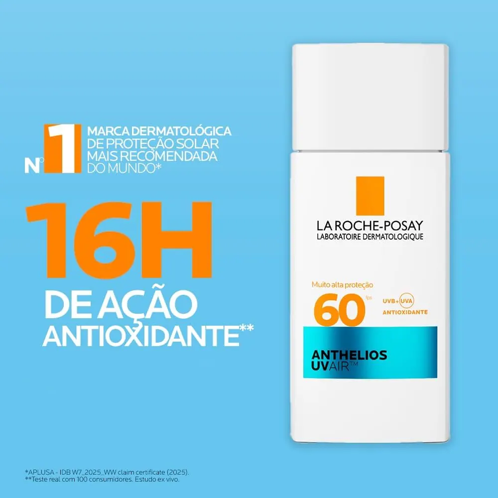 La Roche-Posay Anthelios UVAir Protetor Solar Facial FPS 60 Sem Cor 45ml