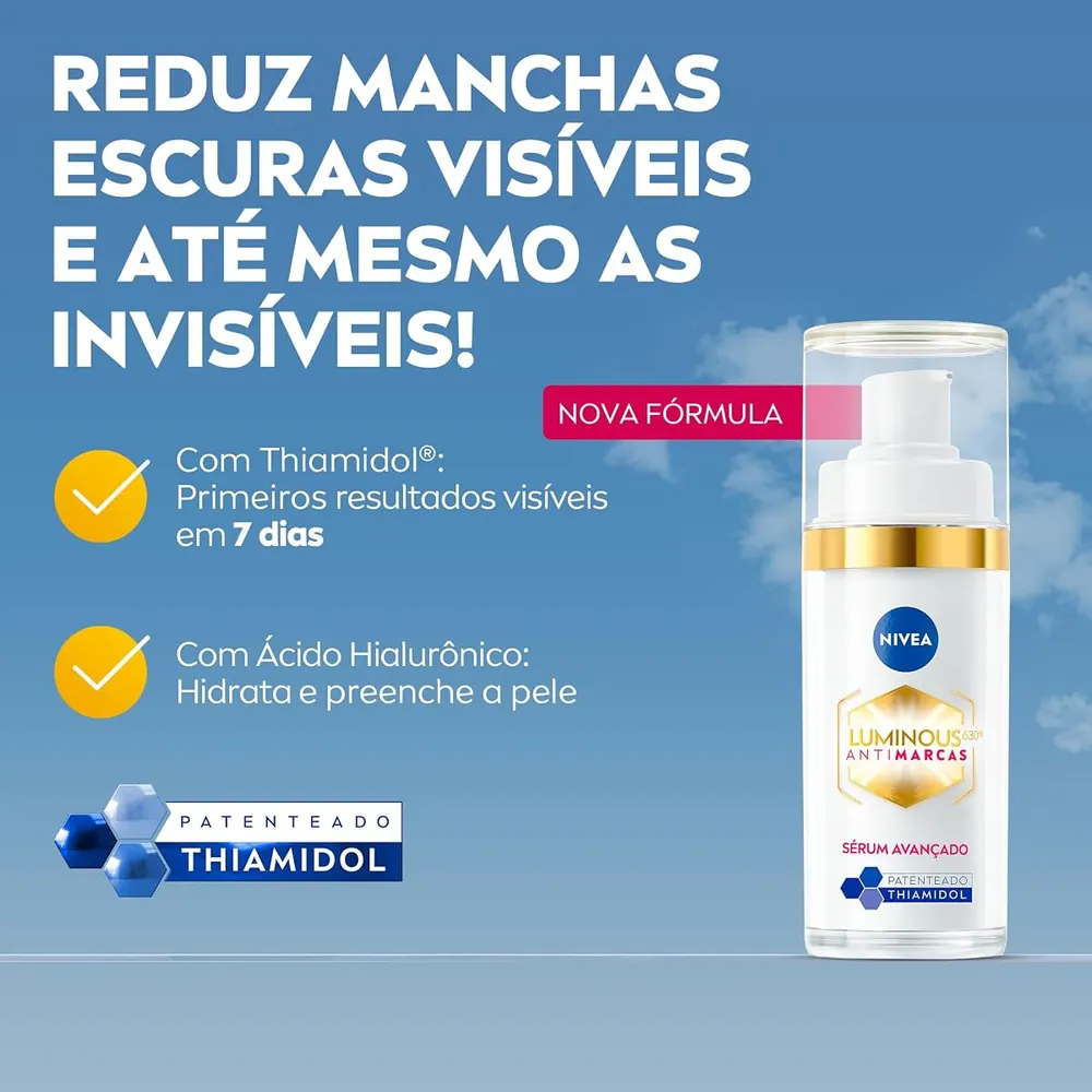NIVEA Luminous 630 Sérum Avançado Antimarcas Escurecidas 30ml