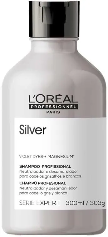 L'Oréal Professionnel Serie Expert Silver Shampoo Matizador 300ml