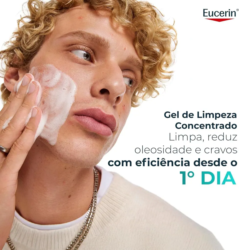Eucerin Dermopure Clinical Gel de Limpeza Facial Concentrado 400ml