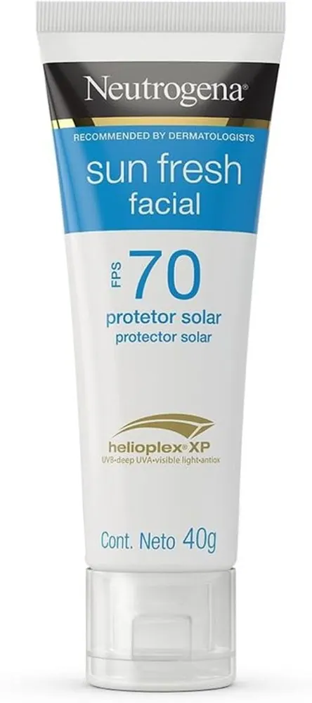 Neutrogena Sun Fresh Protetor Solar Facial FPS 70 40g