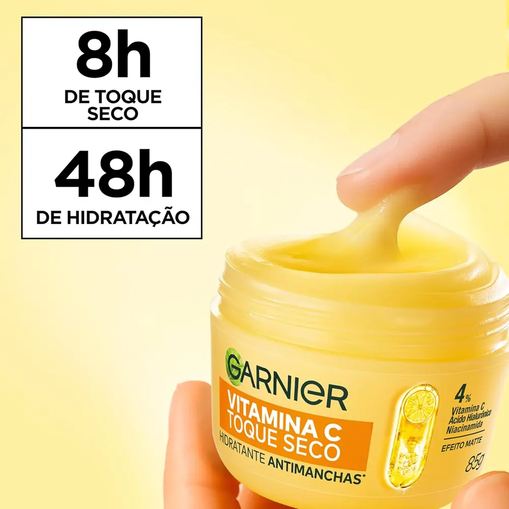 Garnier Hidratante Facial Uniform & Matte Toque Seco 85g