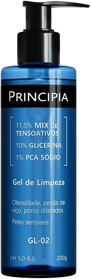 Principia Gel de Limpeza Facial GL-02 200g - 1% PCA Sódio + Glicerina