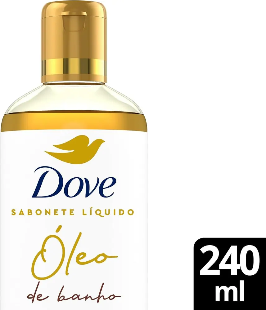 Dove Sabonete Líquido Óleo de Banho Glicerinado 240ml