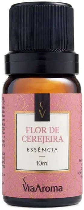 Via Aroma Essência para Aromatizador Elétrico Flor de Cerejeira 10ml