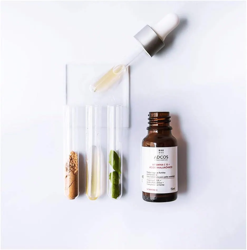 Adcos Sérum Vitamina C 15 + Ácido Hialurônico 15ml