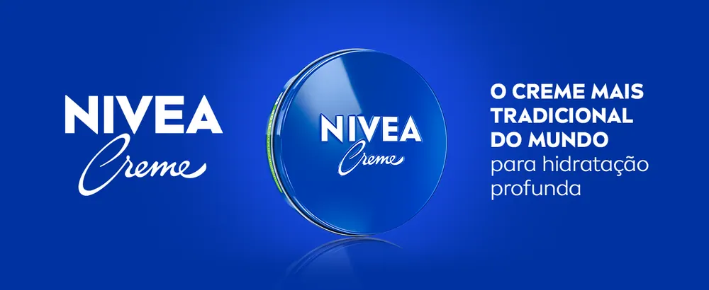 NIVEA Creme Lata: hidratação profunda