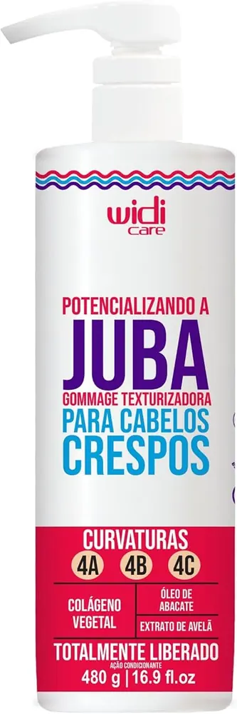 Widi Care Potencializando a Juba Gommage Texturizadora 480g