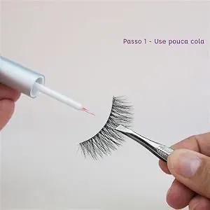 Passo 1: use pouca cola