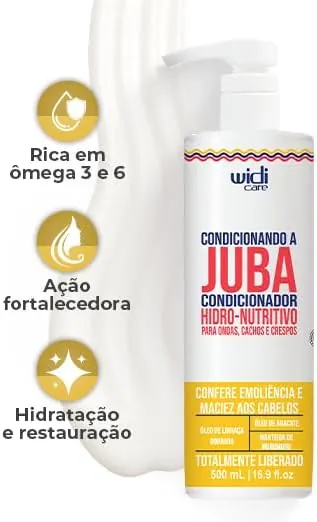 Widi Care Condicionador Hidro-Nutritivo Condicionando a Juba 500ml
