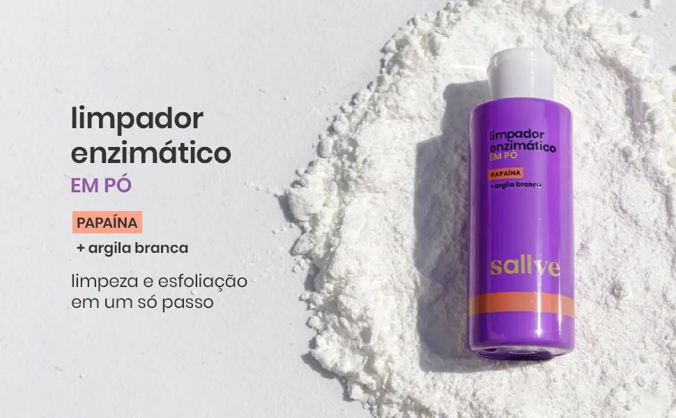 Sallve Limpador Enzimático em Pó