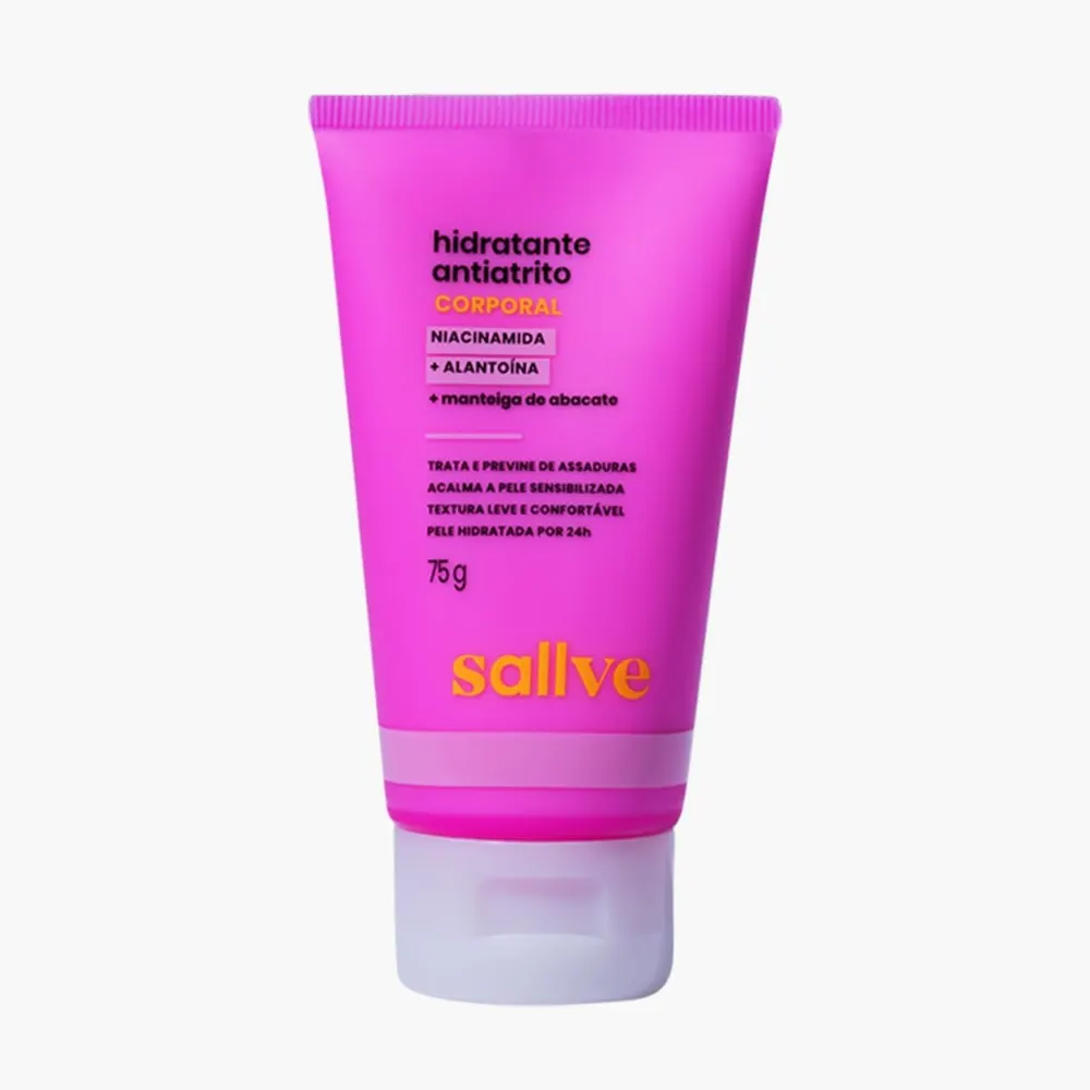 Sallve Hidratante Antiatrito com Niacinamida e Alantoína 75g