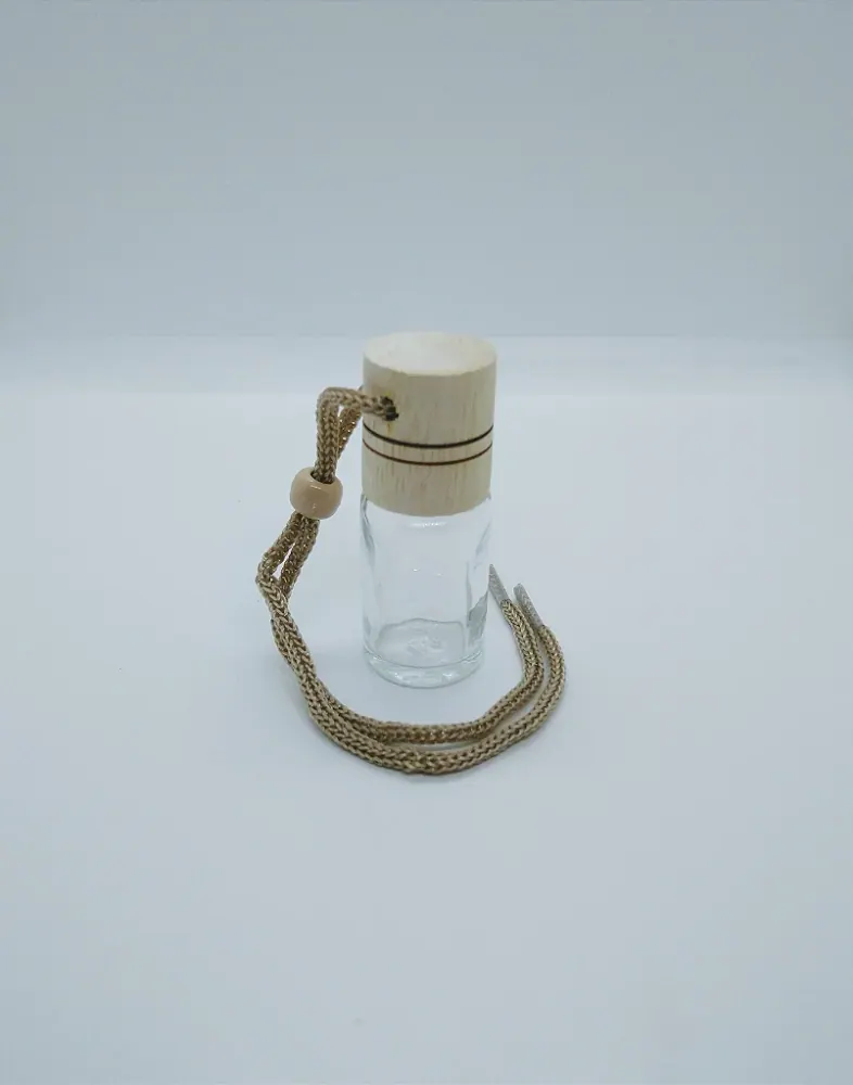 Refil de Essência Aromatizante Carro Novo 10ml - Frasco com Tampa de Madeira - Para Difusor Veicular