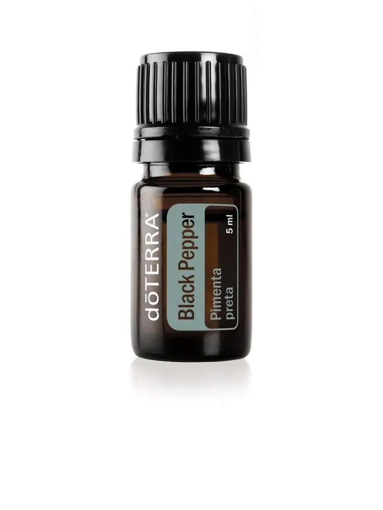 Black Pepper Óleo Essencial Piper nigrum (Pimenta-preta) 5ml